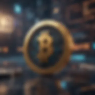 Blockchain Projects and Their Ticker Symbols Conceptual illustration of blockchain projects linked to ticker symbols