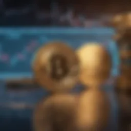 Conceptual illustration of ETFs in stock market