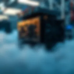 Antminer model showcasing advanced cooling technology